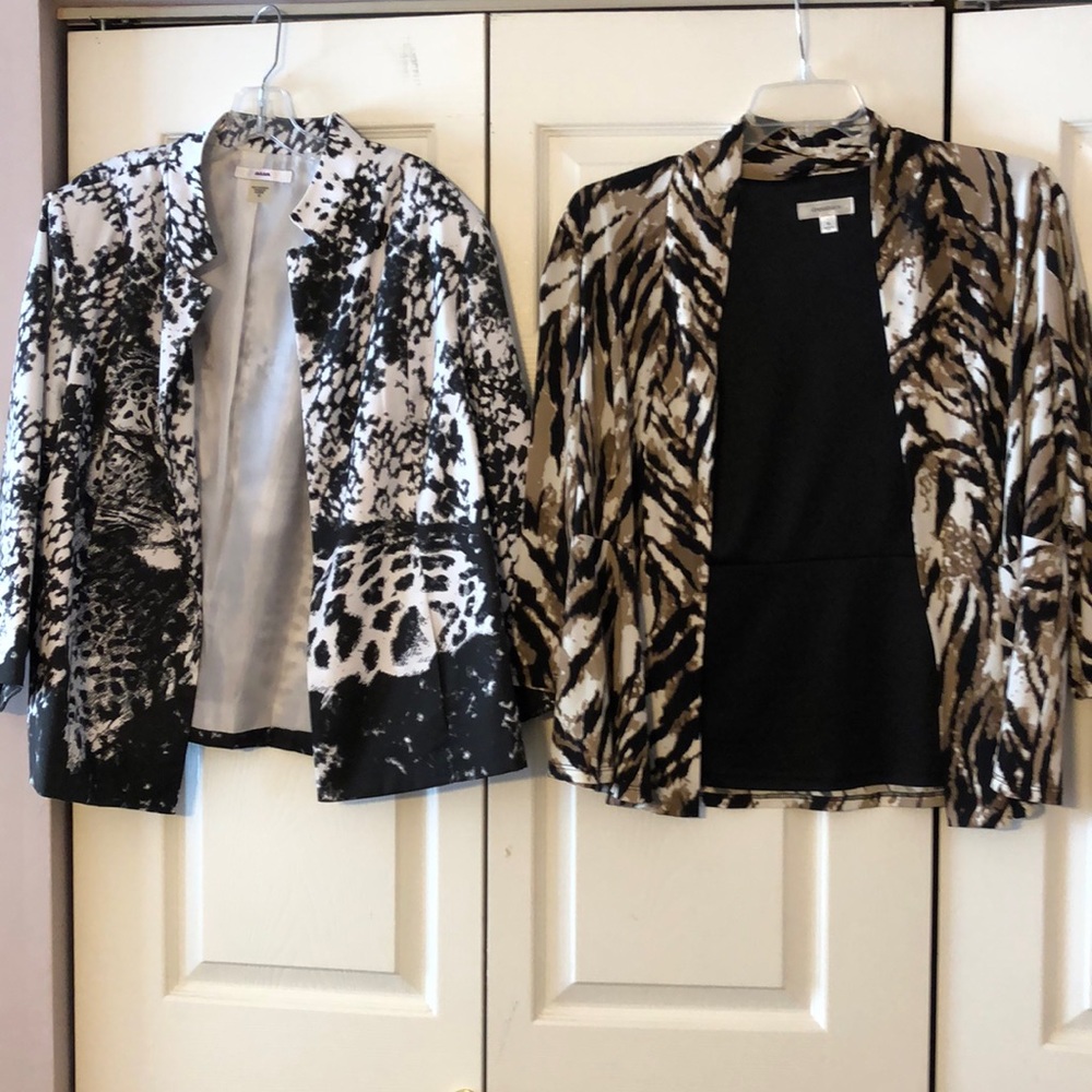 2 beautiful blazers